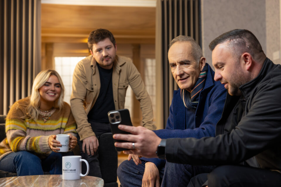 Kevin with Homeowner & Installer (1)