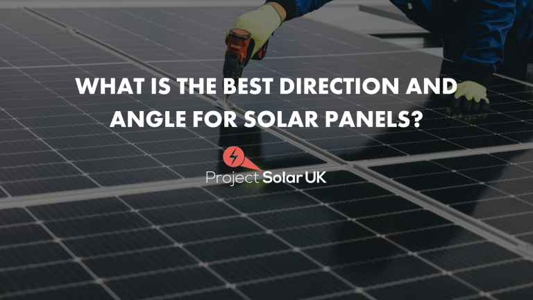 What is the best direction and angle for solar panels